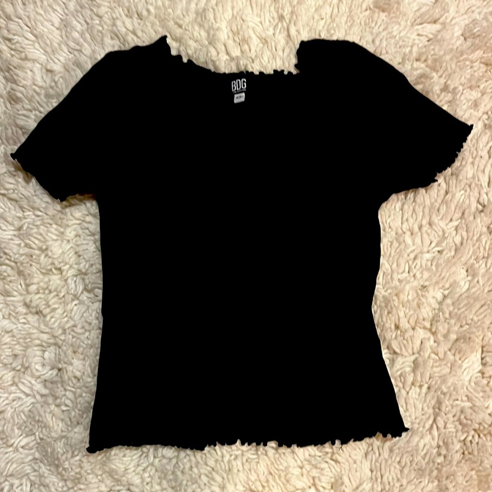 BDG XS black tie shirt